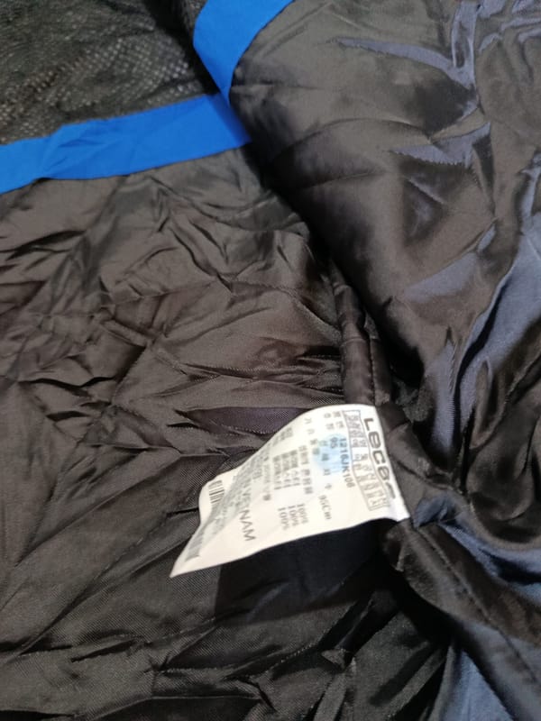 Outdoor jacket lecaf blue gorpcore windstopper, foto 9
