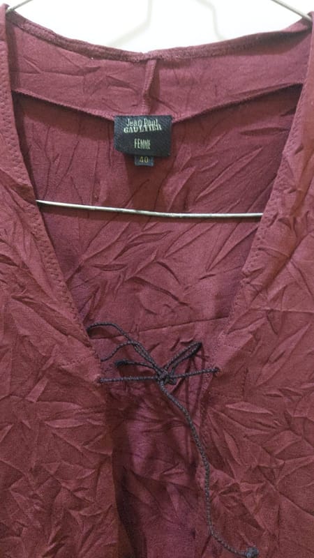 Jean paul gaultier maroon outer, foto 3