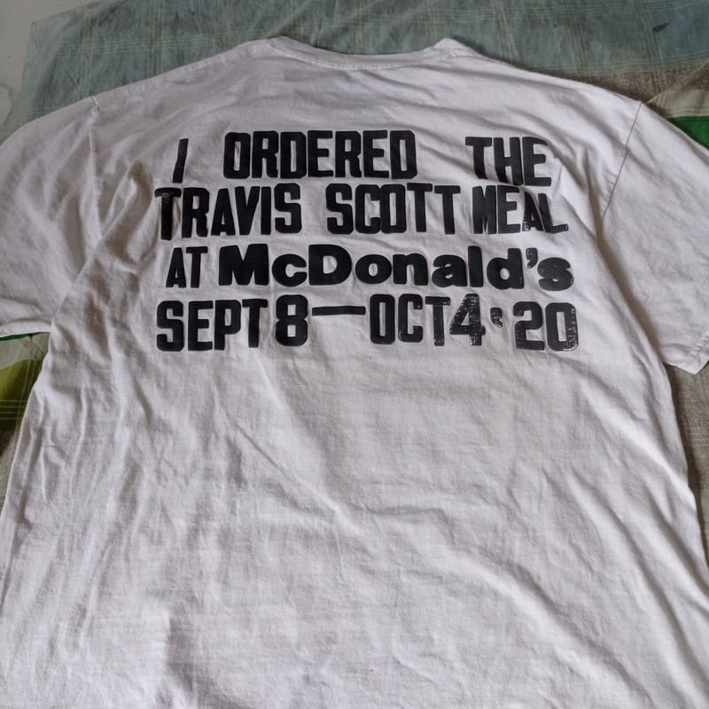 Kaos Jack Cactus x Travis Scott McDonalds humBerger, foto 7