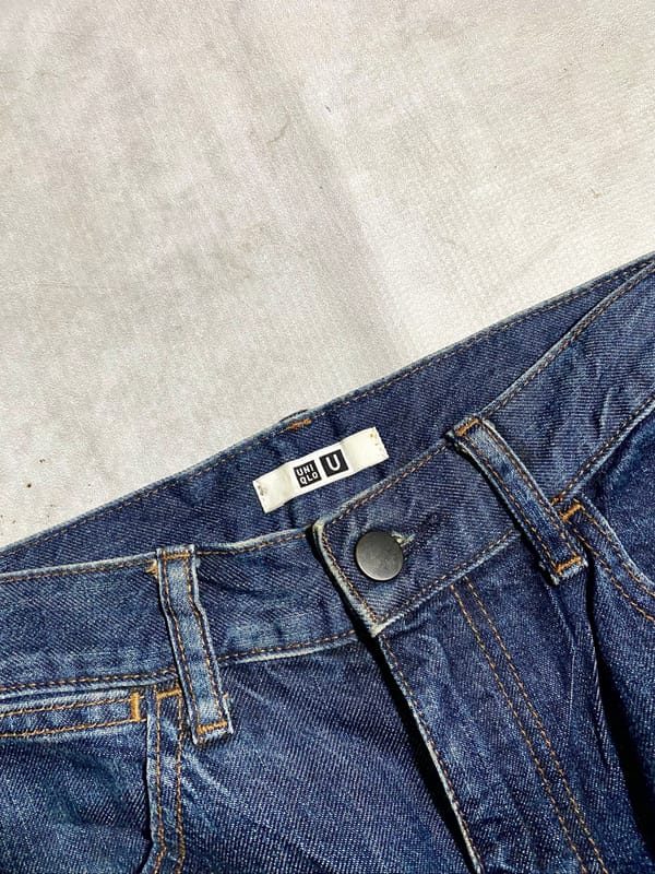 Uniqlo U indigo denim, foto 2
