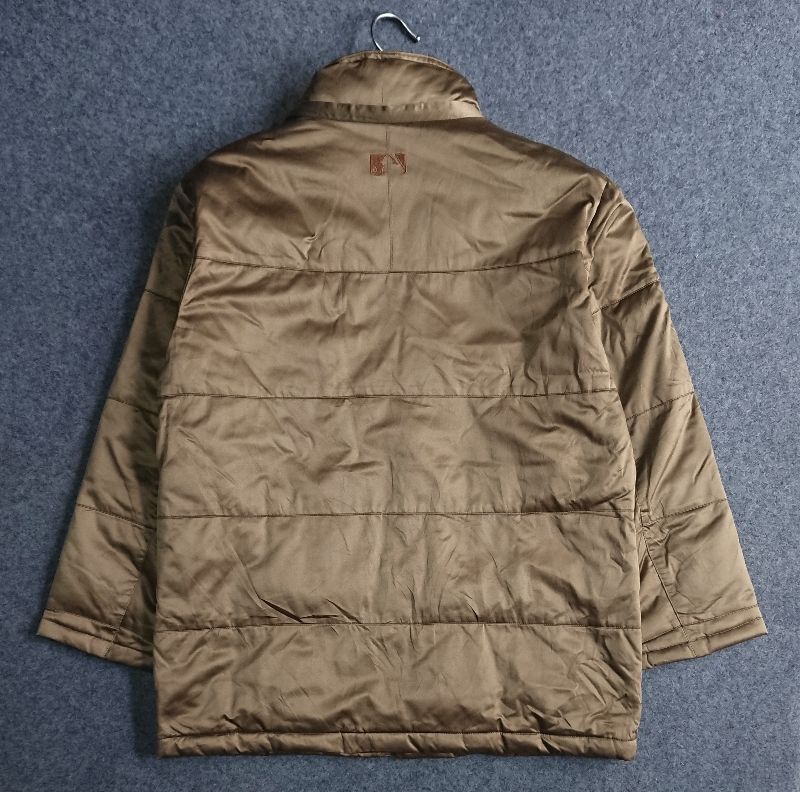 MLB Vintage Luxury Puffer jacket Pria brown, foto 4