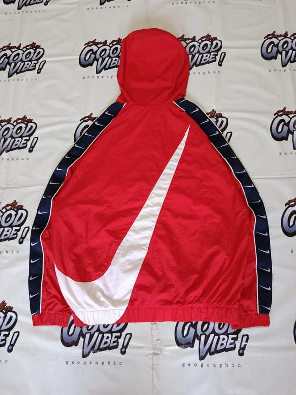 Nike big swosh cagoule halfzip parasut tapped, foto 2