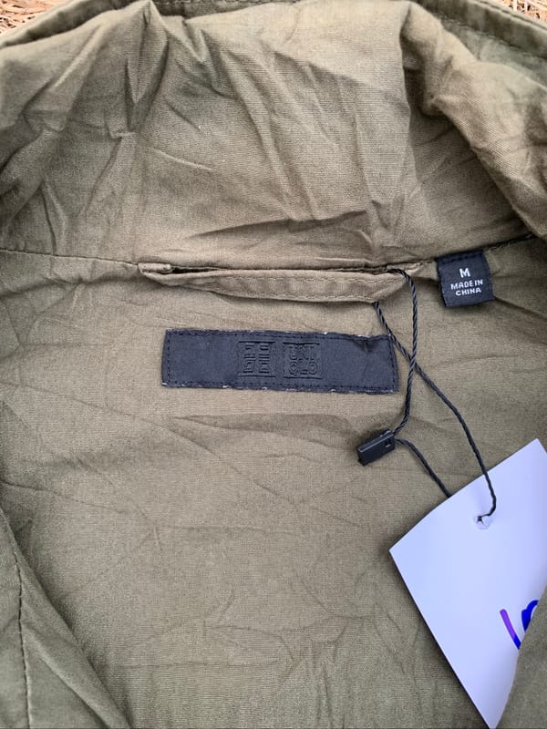 Jaket parka uniqlo, foto 4