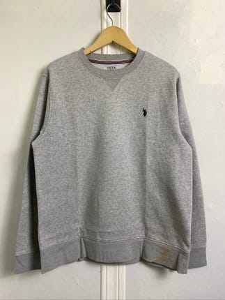 CREWNECK  USPA ABU MISTY SMALL LOGO