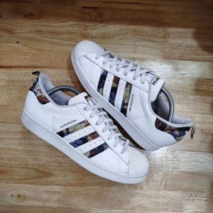 Adidas Casual Sneakers Pria white