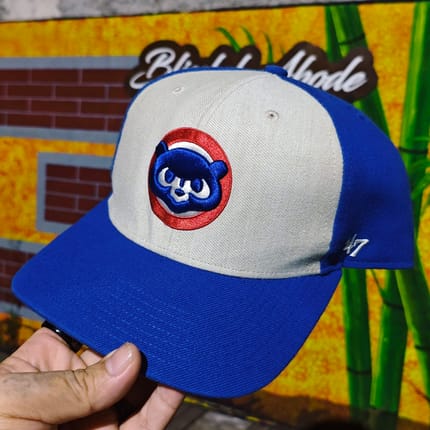 Topi Baseball MLB Chicago Cubs 47 Brand Cooperstown Coll.