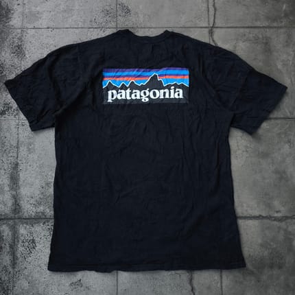 Kaos Patagonia P6 Logo Size : L-XL