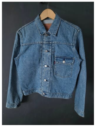 1990s Levi's Big E 70502xx Type 1 Faded Selvedge Jacket