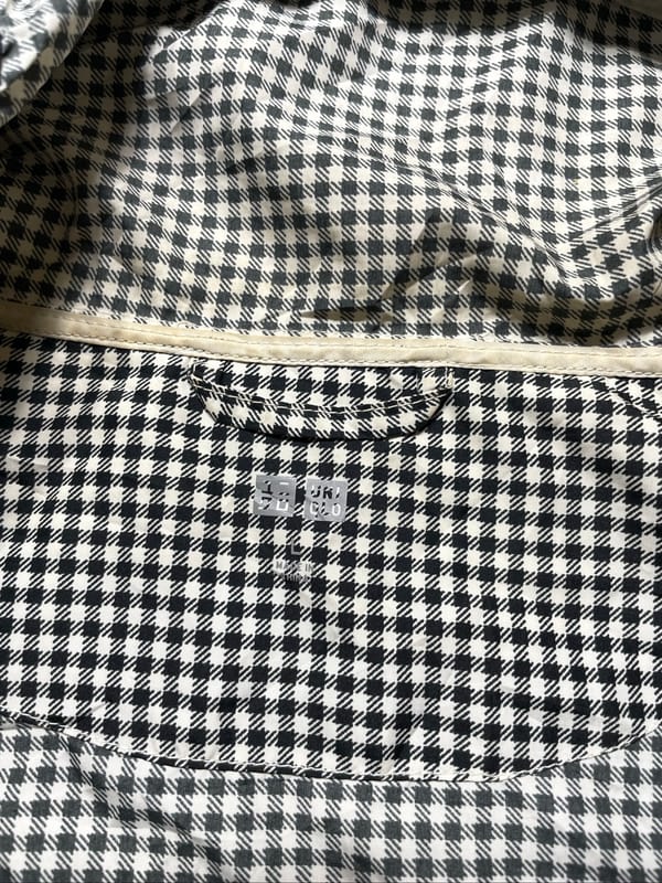 Uniqlo plaid hooded jacket, foto 7