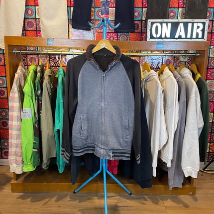 Uniqlo Tracktop Lined Sherpa Jacket