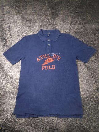 Polo Shirt Ralph Lauren Athl Div Wing Polo