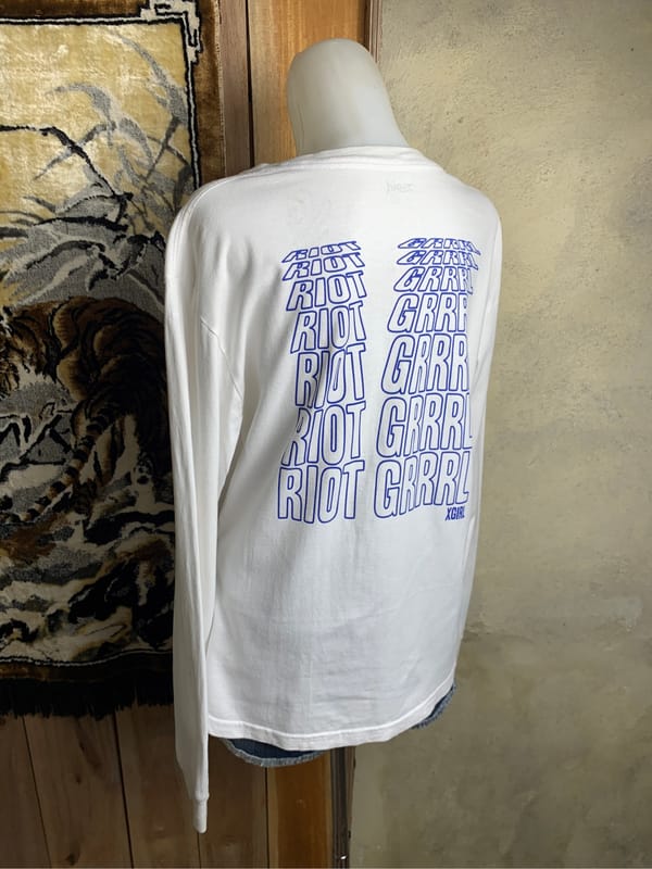XGIRL White Riot GRRL Longsleeves (L), foto 3