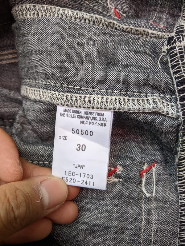 Lee Dungaree Union Made Chambray Shorts, foto 6
