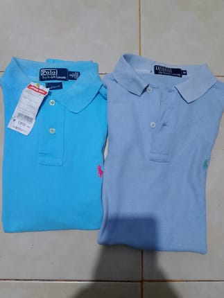 kaos kerah, polo shirt, polo Ralph Lauren size S & M