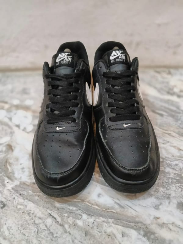 NIKE AIR FORCE 1 LOW Black White, foto 8