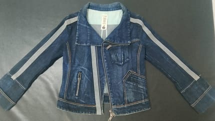 Retro blue denim jacket