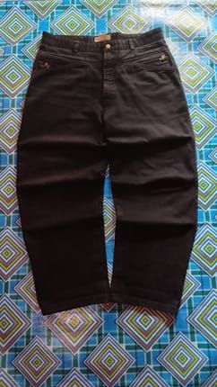 Bagy jeans black vintage Rosi tante