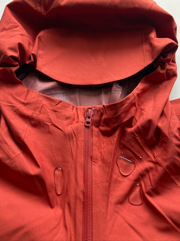 uniqlo blocktech parka jacket teracotta, foto 7