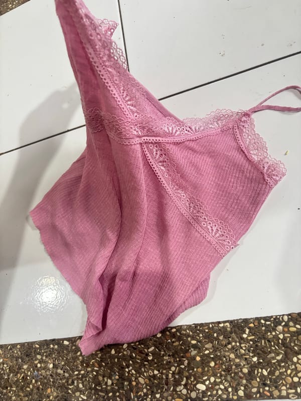 coquette pink lace tanktop, foto 4