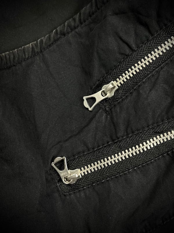 The Twelve Japan - Cyber Gothic Faded Bono Zip Jacket, foto 7