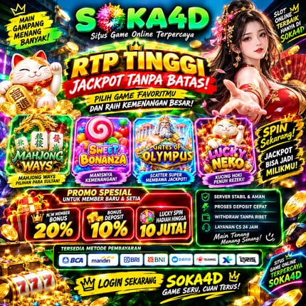 🔥 RTP TINGGI JACKPOT TANPA BATAS 🔥