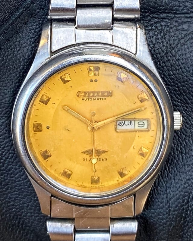 JAM VINTAGE CITIZEN WINGS 7 GOLD DIAL, foto 2