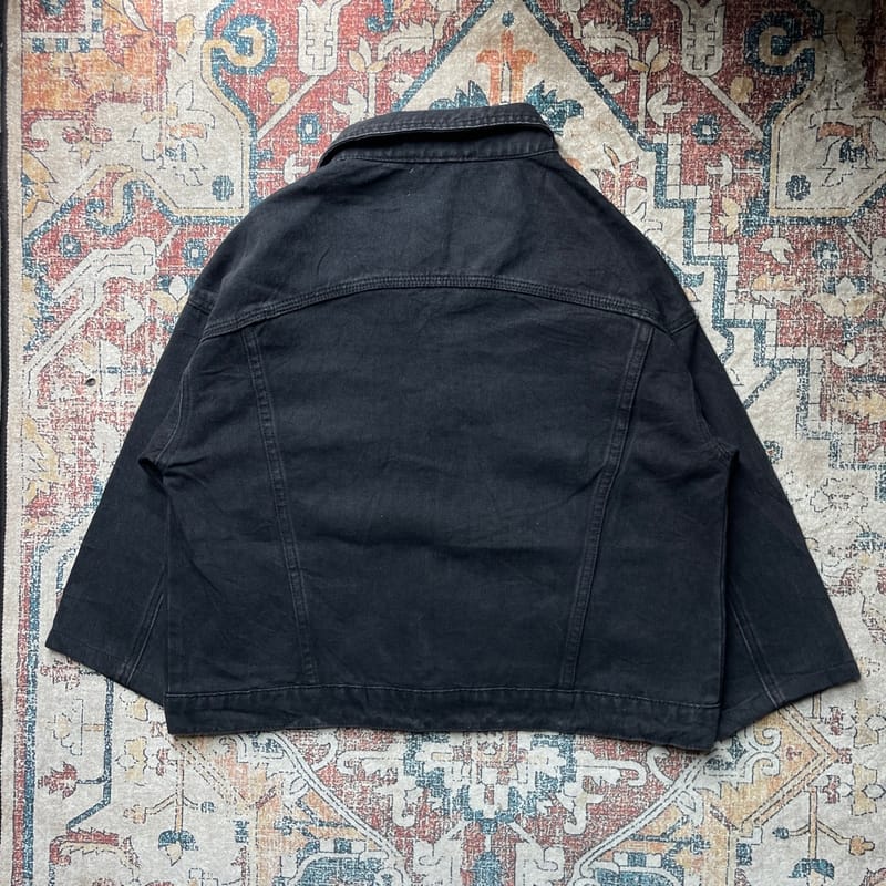 Hwase crop jeans jacket, foto 5