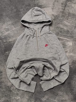 NIKE SPORTSWEAR TREND HALF-ZIP PULLOVER HOODIE
