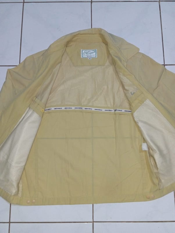Jaket casual crocodile vintage, foto 6