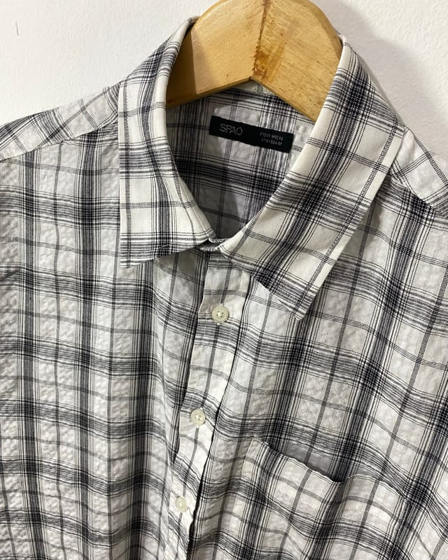 Plaid Shirt Spao, foto 3
