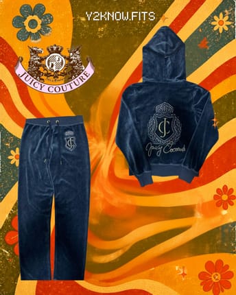 Grey Velvet Juicy Couture