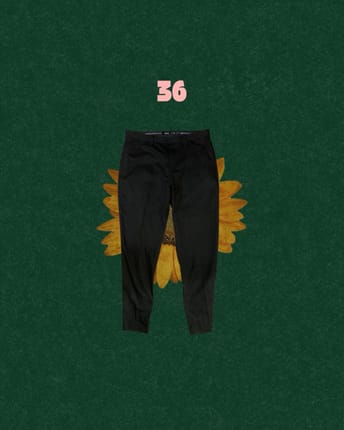 celana casual hitam