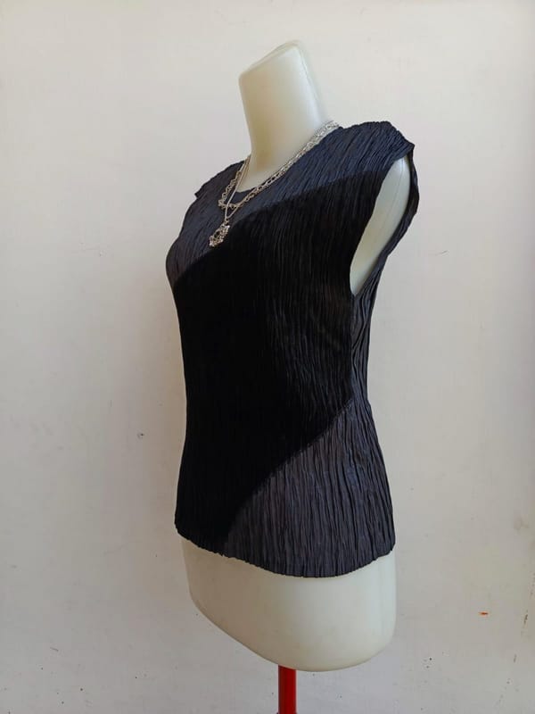 sleeveles pleats YK prese, foto 6