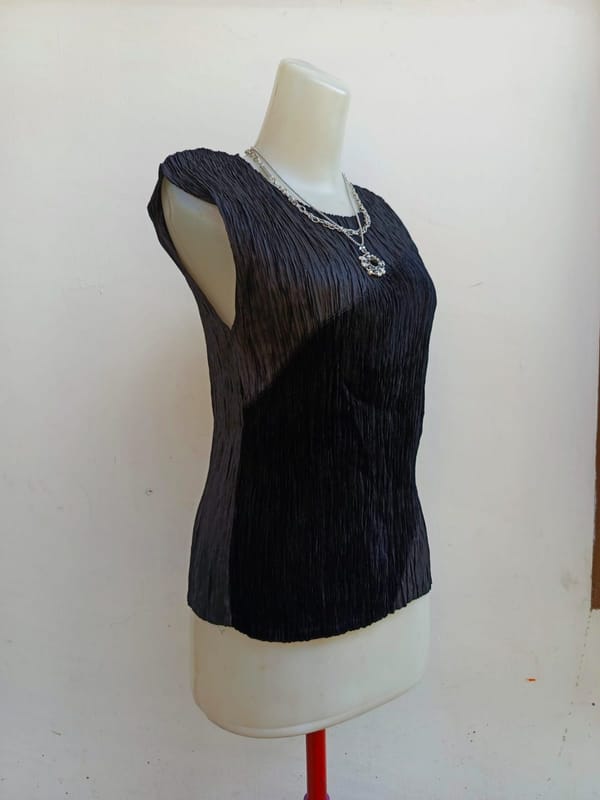 sleeveles pleats YK prese, foto 4