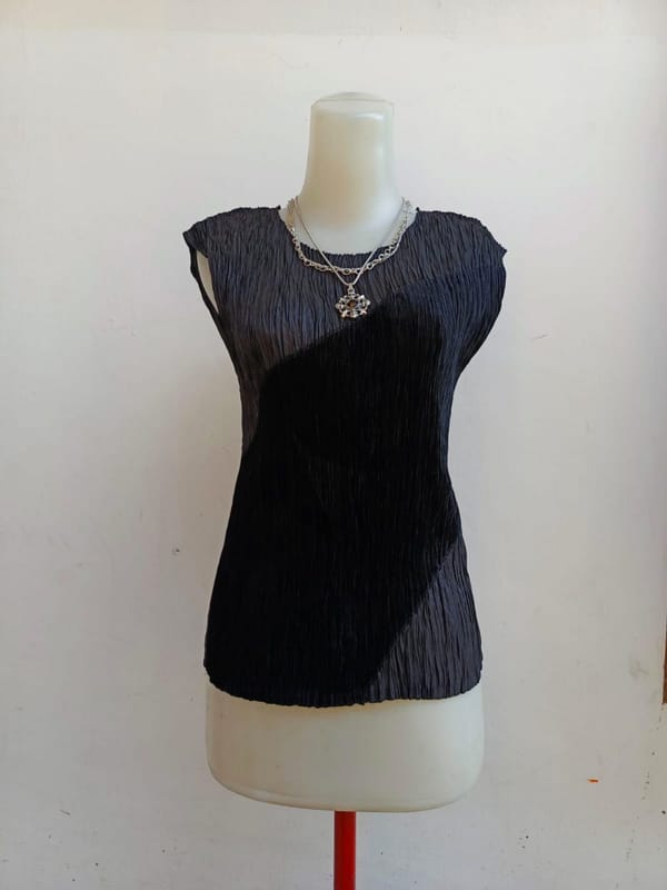 sleeveles pleats YK prese, foto 2