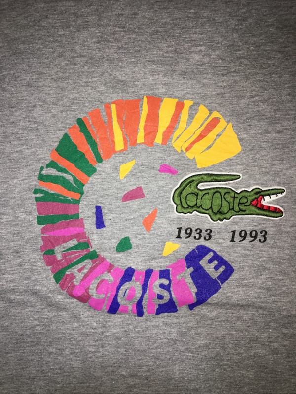 Vintage Lacoste Tshirt, foto 3