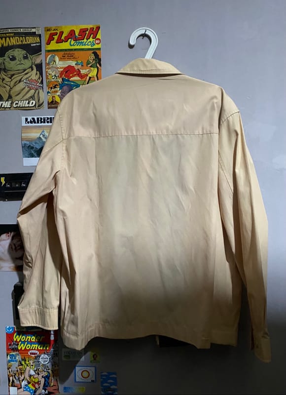 Vintage Harrington Jacket Beige Unisex, foto 6