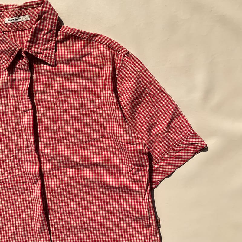Red Plaid VTG Shirt, foto 7