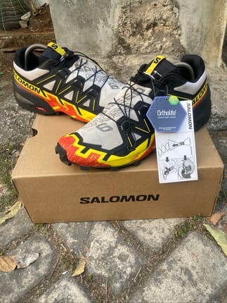 Salomon Speedcross 6 White/Black/Empire Yellow 44 2/3