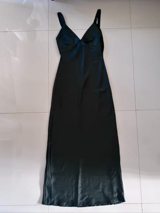 Custom - Satin Long Dress.