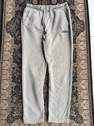 National Geographic Dark Grey Sweatpants