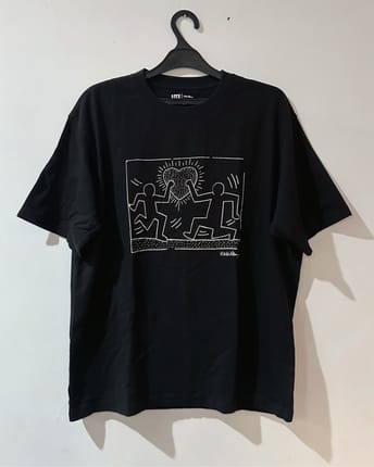 Keith Haring UT black