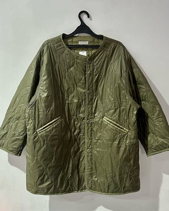 FREAK'S STORE Padded Quilted Liner Jacket – Olive Green