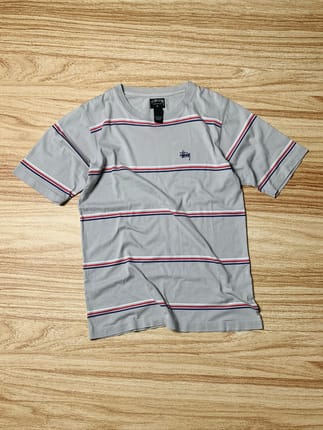 stussy striped vintage tee original