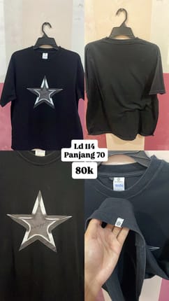 Kaos motif bintang
