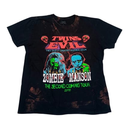 Kaos Acara Musik Twin Evil " Rob Zombie & Marlyn Manson "