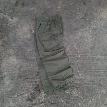 CELANA CARGO GU WIDE OLIVE GREEN