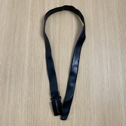 Faux Leather belt black