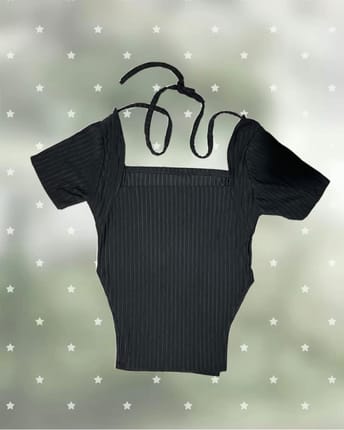 square neck top