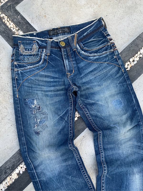longpants jeans y2k Red Pepper, foto 8